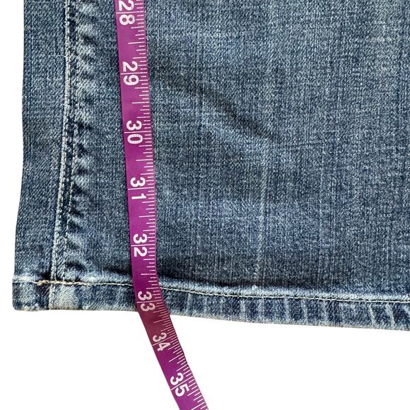 James Jeans Dry Aged Denim Women's Size 27 Y2K Vintage low rise bootcut 1247 - Picture 12 of 16
